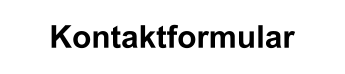 Kontaktformular